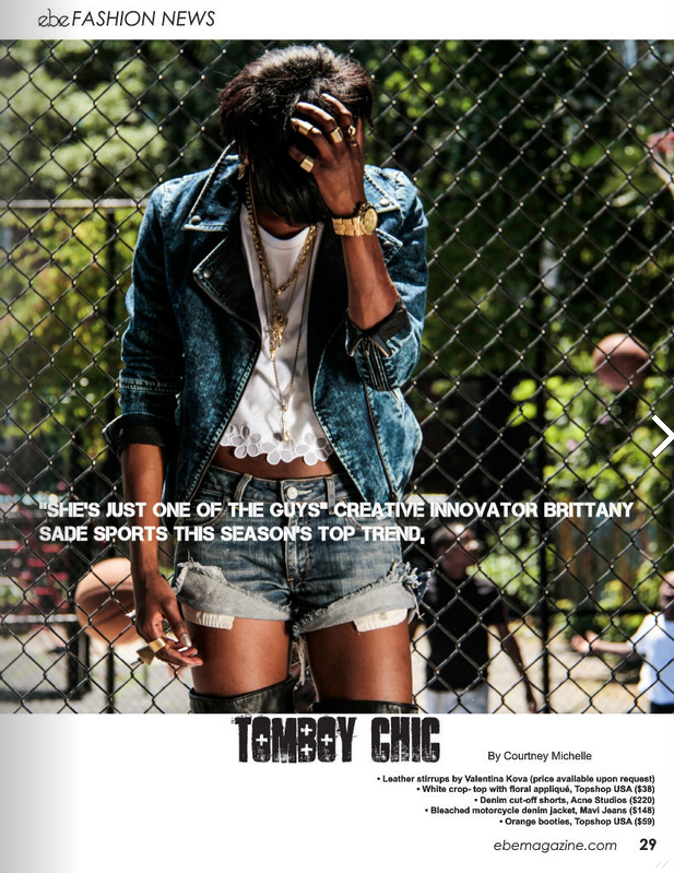 ebe Fashion News: Tomboy Chic